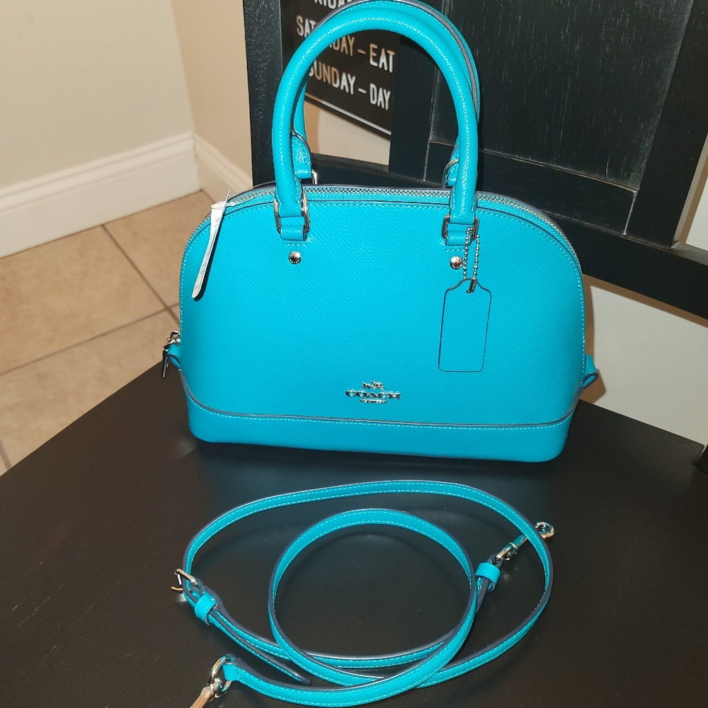 Nwt Coach Mini Sierra Crossbody Satchel